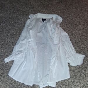 George Classic Fit White Shirt